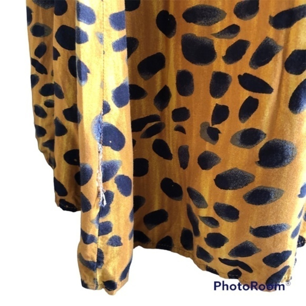 Anthropologie | porridge Vianne maxi animal print button front dress 6 - Picture 8 of 14